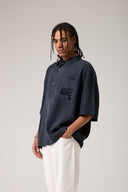 Oversize Kısa Kol Gömlek