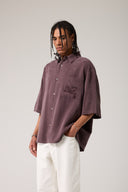 Oversize Kısa Kol Gömlek