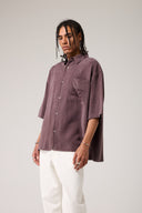 Oversize Kısa Kol Gömlek