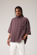 Oversize Kısa Kol Gömlek