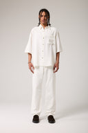 Oversize Kısa Kol Gömlek