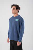 Patch Detaylı Oversize Sweatshirt