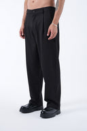 Pileli Beli Lastikli Pantolon