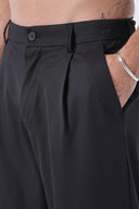 Pileli Beli Lastikli Pantolon