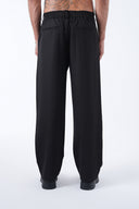 Pileli Beli Lastikli Pantolon