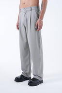 Pileli Beli Lastikli Pantolon