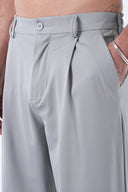 Pileli Beli Lastikli Pantolon