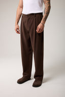 Pilili Geniş Paça Pantolon