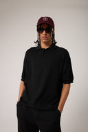 Polo Yaka Dokulu Triko T- shirt