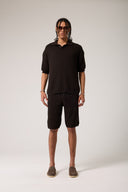 Polo Yaka Dokulu Triko T- shirt