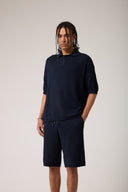 Polo Yaka Dokulu Triko T- shirt