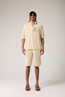 Polo Yaka Dokulu Triko T- shirt