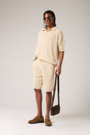 Polo Yaka Dokulu Triko T- shirt