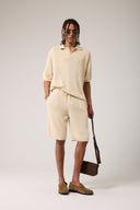 Polo Yaka Dokulu Triko T- shirt