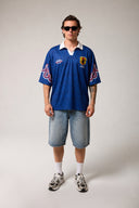 Polo Yaka Oversize Retro Forma T-shirt