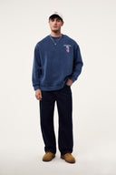 Rabbit Yıkamalı Oversize Sweatshirt