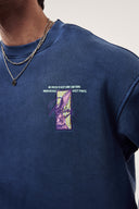 Rabbit Yıkamalı Oversize Sweatshirt