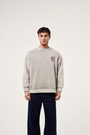 Rabbit Yıkamalı Oversize Sweatshirt