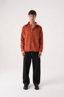 Regular Fit Kadife Gömlek