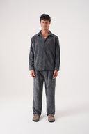 Regular Fit Kadife Gömlek