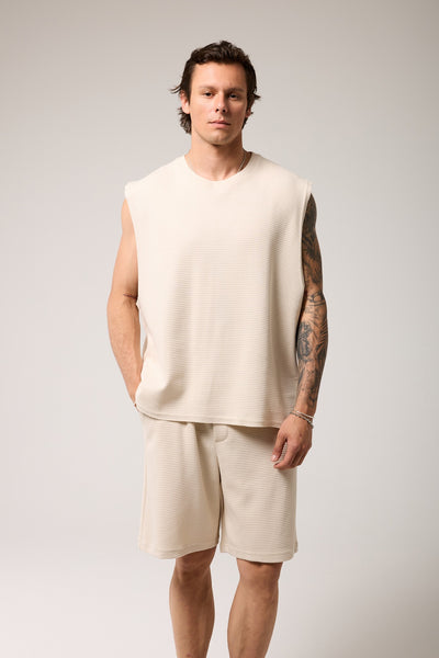 Relaxed Fıt İnterlok Tank Top