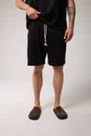 Relaxed Fit İnterlok Bermuda Şort