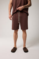Relaxed Fit İnterlok Bermuda Şort