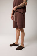 Relaxed Fit İnterlok Bermuda Şort