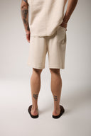 Relaxed Fit İnterlok Bermuda Şort