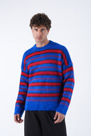 Renk Geçişli Şardonlu Triko Kazak