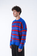 Renk Geçişli Şardonlu Triko Kazak