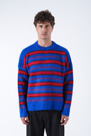 Renk Geçişli Şardonlu Triko Kazak