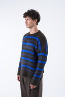 Renk Geçişli Şardonlu Triko Kazak