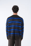 Renk Geçişli Şardonlu Triko Kazak