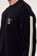 Şerit Detay Comfort Sweatshirt