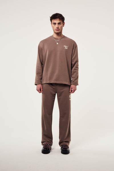 Şerit Detay Comfort Sweatshırt