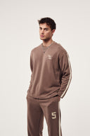 Şerit Detay Comfort Sweatshirt