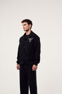 Sırtı Baskılı Kaşe Mont