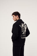 Sırtı Baskılı Kaşe Mont