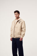 Sırtı Baskılı Kaşe Mont