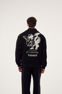 Sırtı Baskılı Kaşe Mont