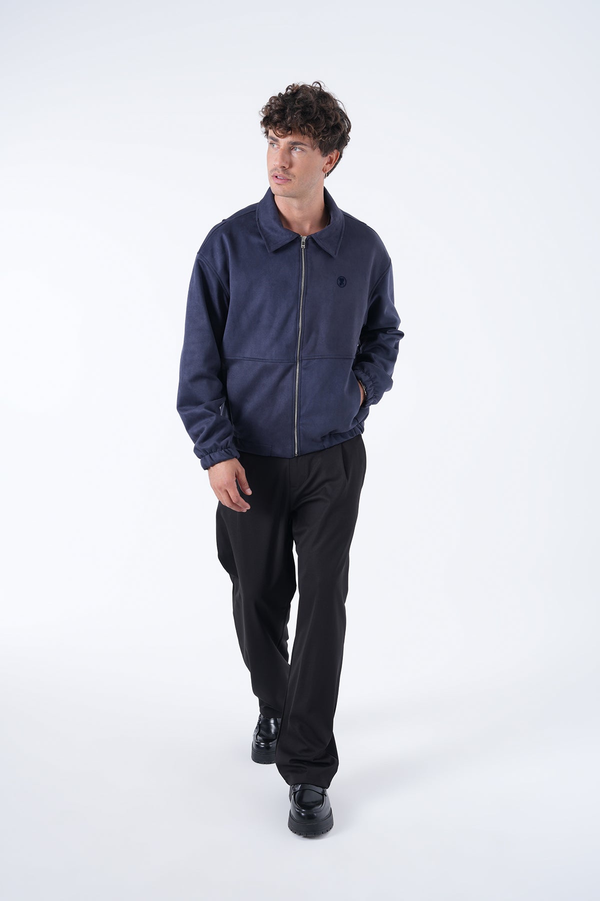 Süet Bomber Ceket