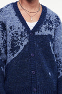 V Yaka Yumuşak Dokulu Oversize Hırka