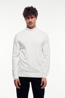 Yarım Balıkçı Yaka Triko Kazak