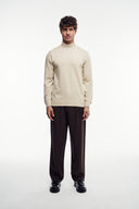 Yarım Balıkçı Yaka Triko Kazak