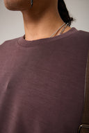 Yıkamalı Modal Basic T- shirt