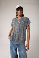 Yıkamalı Saç Örgü Triko Süveter