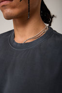 Yıpratma Yıkamalı T- shirt