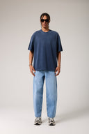 Yıpratma Yıkamalı T- shirt