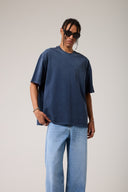 Yıpratma Yıkamalı T- shirt